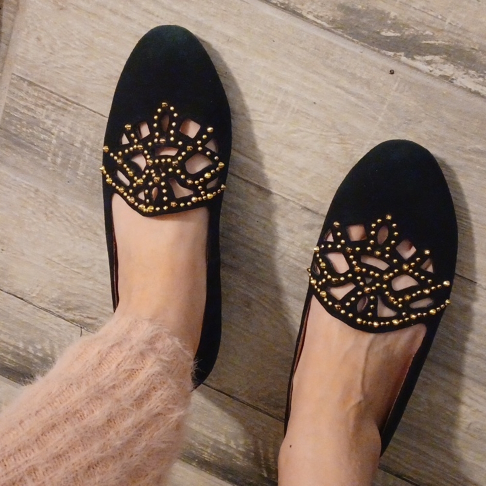 Jeffrey Campbell  suede flats - Picture 16 of 16